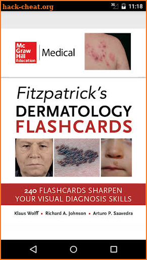 Fitzpatrick's Dermatology Flash Cards screenshot