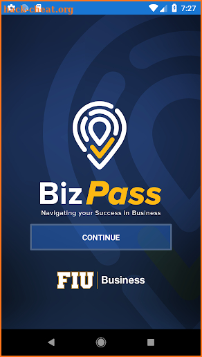FIU BizPass screenshot