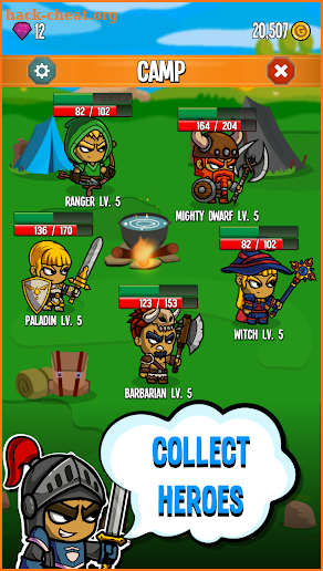 Five Heroes: The King's War screenshot