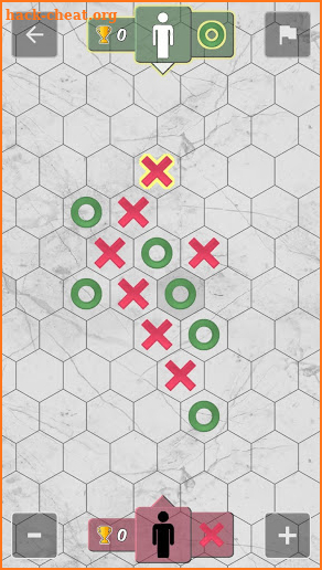 Five in a Row Hexagon - Tic Tac Toe screenshot