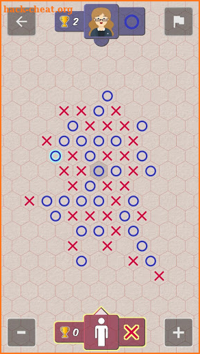 Five in a Row Hexagon - Tic Tac Toe screenshot