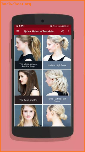 Five-Minute Hairstyles Tutorials For Busy Mornings screenshot