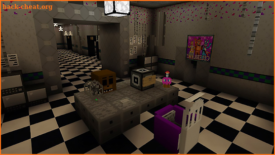 Five nights at Minecraft screenshot
