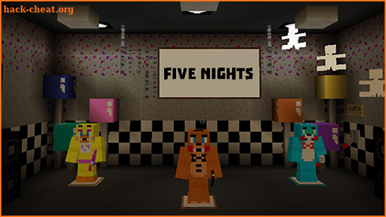 Five nights at Minecraft screenshot