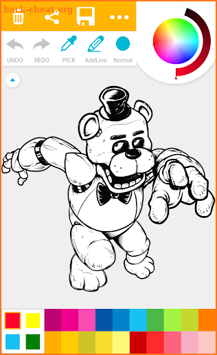 Five Nights Coloring Pages screenshot