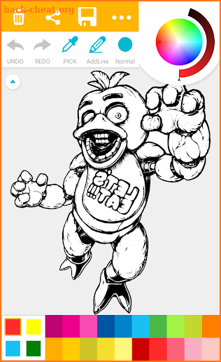 Five Nights Coloring Pages screenshot
