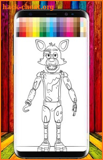 Five Nights Freddy Coloring Book screenshot
