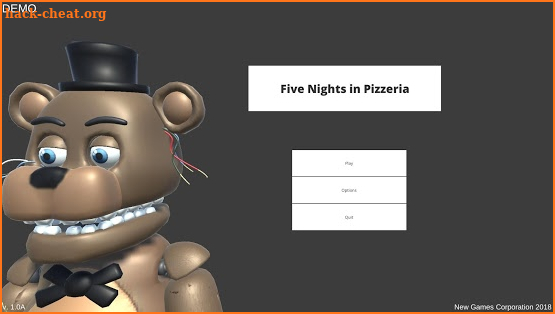 Five Nights in Pizzeria Demo screenshot