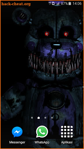 Five Nights Nightmare Funtime Wallpaper screenshot
