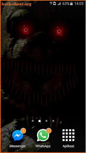 Five Nights Nightmare Springtrap Wallpaper screenshot