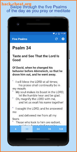 Five Psalms screenshot