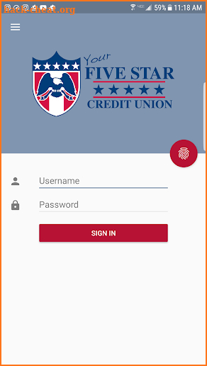 Five Star Credit Union screenshot