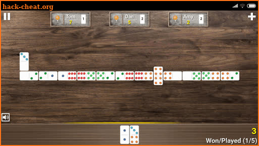 Fives and Threes Dominoes screenshot