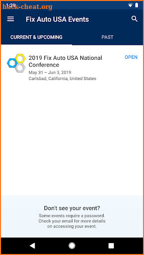 Fix Auto USA Events screenshot