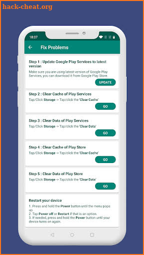 Fix Play Services 2020 (Update) screenshot