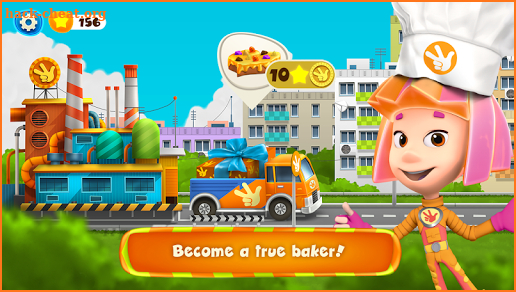 Fixiki Cake Bakery Story & Chocolate Factory Games screenshot