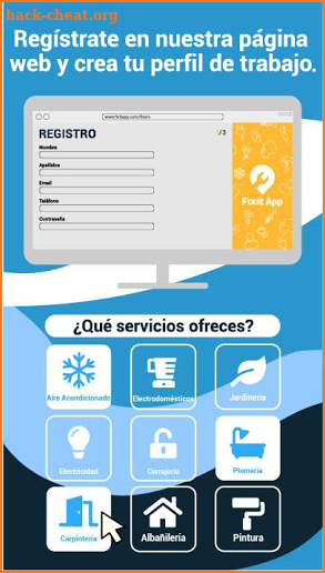 Fixit - ¡Oferta tus servicios! screenshot