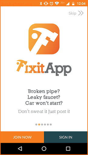 FixitApp screenshot