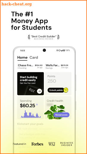 Fizz - Student Money App screenshot