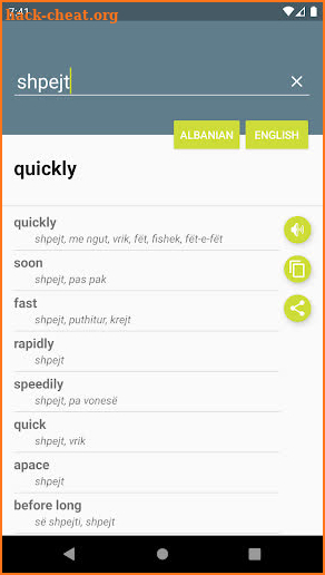 Fjalor Shqip-Anglisht screenshot
