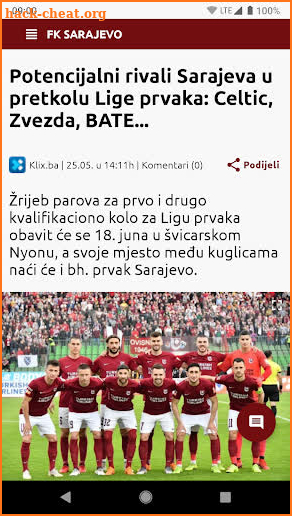 FK Sarajevo - Sve vijesti, video, foto... screenshot