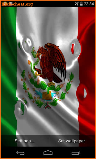 Flag of  Mexico screenshot