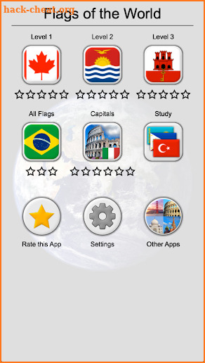 Flags of All Countries of the World: Guess-Quiz screenshot
