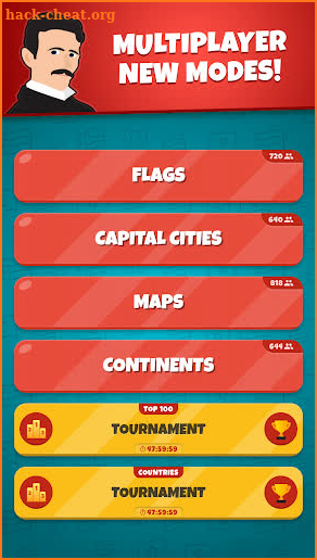 Flags of the World 2: Map - Geography Quiz screenshot