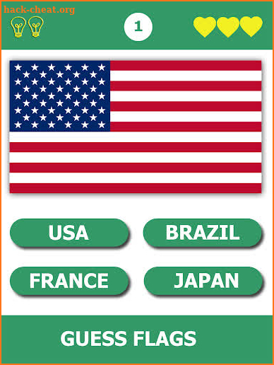 Flags Quiz Gallery : Quiz flags name and color screenshot