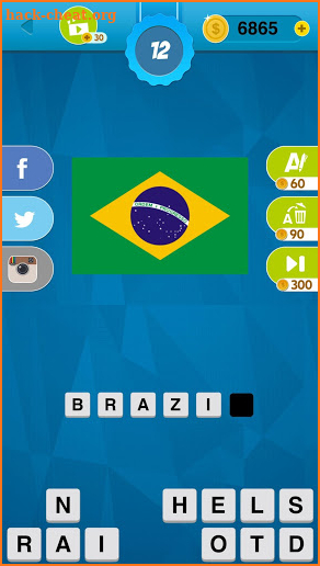 Flags Quiz Game screenshot