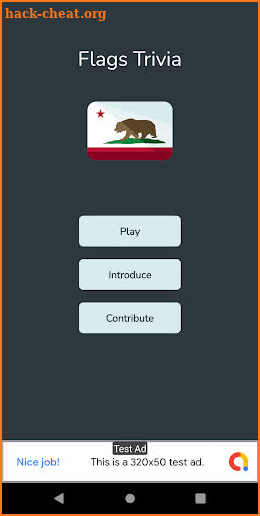 Flags Trivia screenshot