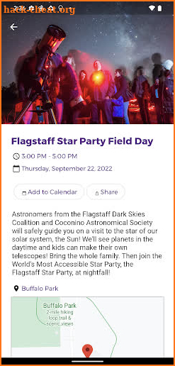Flagstaff Festival of Science screenshot