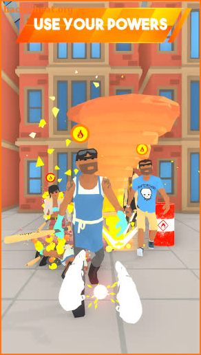 Flame Hero 3D screenshot