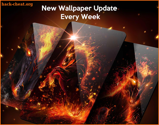 Flame Horse Live Wallpapers Themes screenshot