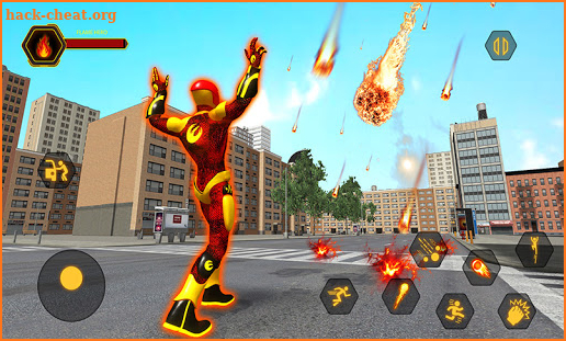 Flame Super Hero Battle: Mad City Fighter 3D screenshot