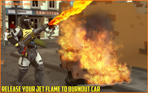 Flame Thrower City Survival Simulator screenshot