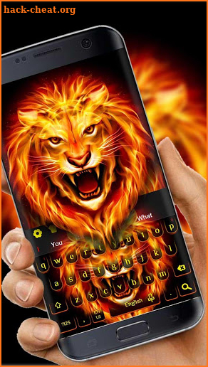 Flame Tiger Keyboard screenshot