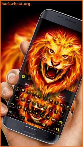 Flame Tiger Keyboard screenshot