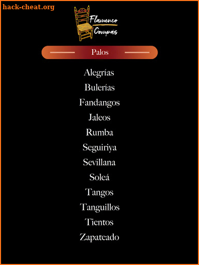 Flamenco Compas screenshot
