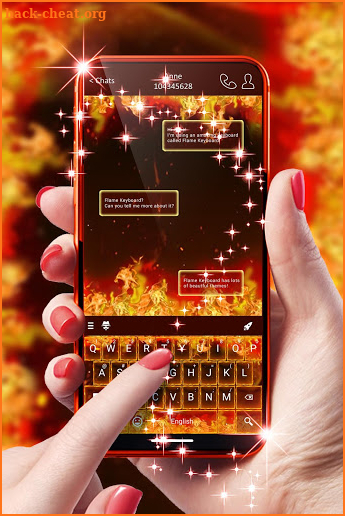 Flames Keyboard screenshot