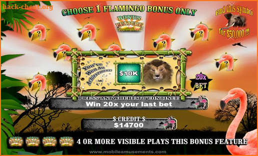 Flamingo Jungle Safari Slots Meerkat Money PAID screenshot