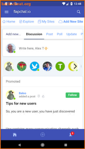 FlapChat screenshot