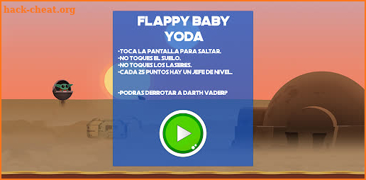 Flappy Baby Yoda screenshot