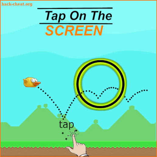 Flappy Circle- A Simple Tap Game screenshot