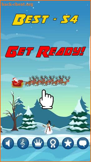 Flappy Frigging Santa screenshot