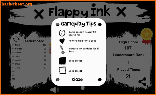 Flappy Ink screenshot