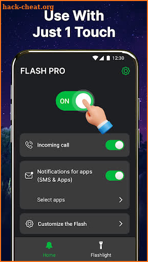 Flash Alert - Call & SMS screenshot