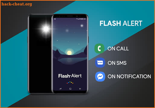 Flash alert for all notification - Sms alert flash screenshot