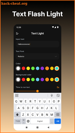 Flash Alert - Led Flashlight screenshot