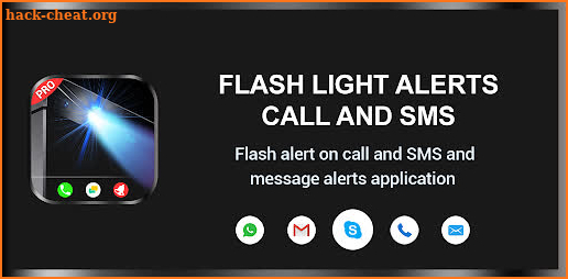 Flash Alert:Flashlight On Call screenshot